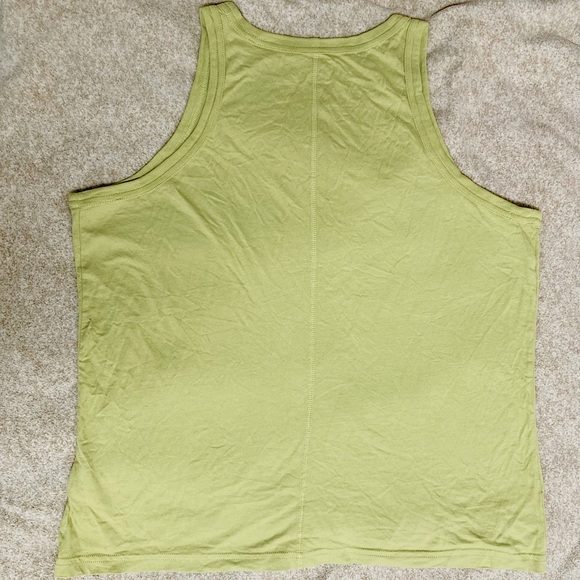 Everlane Cutaway Tank Top Green Leek XXL - Picture 6 of 8